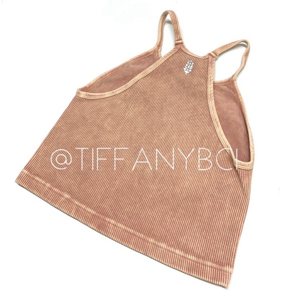 Free People Happiness Runs Crop Tank Soft Pink - Picture 7 of 11